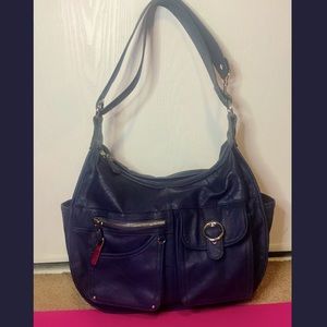 Rossetti Navy Blue Shoulder Bag